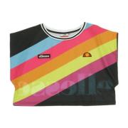 Ellesse Svart Cropped T-shirt för Kvinnor Multicolor, Dam