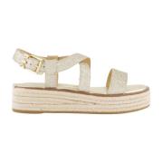 Michael Kors Lynn Espadrille Skor Gray, Dam