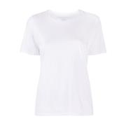 Majestic Filatures Vit Topp Elegant Stil White, Dam