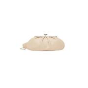 Max Mara Fårskinn Pasticcino Väska Stor Clutch Beige, Dam