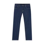 Brooks Brothers Selvedge Denim 5-Fickbyxor Blue, Herr