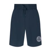 Versace Jeans Couture Shorts med broderad logotyp Blue, Herr