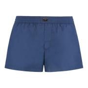 Dolce & Gabbana Snabbtorkande Nylon Badshorts Blue, Herr