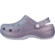 Crocs Glitter Platform Träskor Purple, Dam