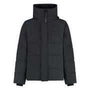 Canada Goose Teknisk Tyg Parka med Dunfyllning Black, Herr