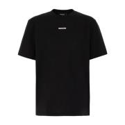 Dsquared2 Casual Bomull T-shirt för Män Black, Herr