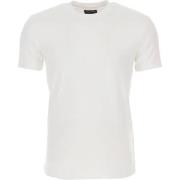 Emporio Armani Vit T-shirt och Polo Kollektion White, Herr