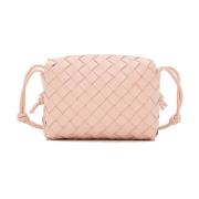 Bottega Veneta Mini Loop Kameraväska Pink, Dam