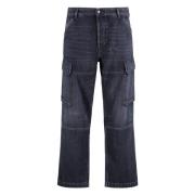 Diesel Cargo jeans med ficklock Black, Herr