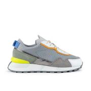 Munich Retro Sporty Pulsar Sneakers Gray, Dam