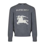 Burberry Grå Tröja Kollektion Gray, Herr