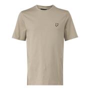 Lyle & Scott Örn Logo Bomull Tee Beige, Herr