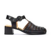 Pikolinos Svart 'Romana' Sandal - Stiliga Damskor Black, Dam