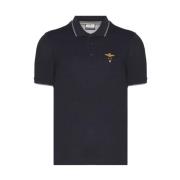 Aeronautica Militare Kortärmad Polotröja Blue, Herr