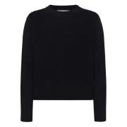 Emerson Renaldi Round-neck Knitwear Black, Dam