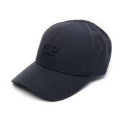 C.P. Company Blå Logo Hatt Stiligt Mode Tillbehör Blue, Herr