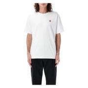 Bally Vit Crest Logo T-shirt White, Herr