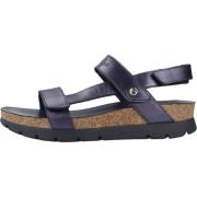 Panama Jack Blanka Platta Sandaler Blue, Dam