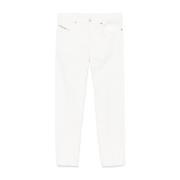 Diesel Kräm Byxor Modern Elegans Uttalande White, Herr