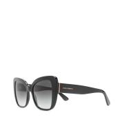 Dolce & Gabbana Dg4348 5018G Sunglasses Black, Dam