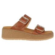 Pikolinos Högklackad sandal - brun Brown, Dam