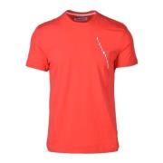 Bikkembergs Bomull Elastan T-shirt Red, Herr