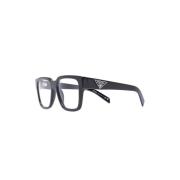 Prada PR 08Zv 1Ab1O1 Optical Frame Black, Herr