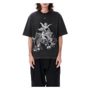 Off White Skate Short Sleeve Tee Black, Herr