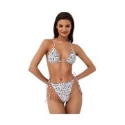 Reina Olga Polka Dot Concetta Bikini Set White, Dam