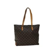 Louis Vuitton Vintage Pre-owned Canvas axelremsvskor Brown, Dam