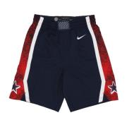 Nike NBA Stickad Team USA Basketshorts Multicolor, Herr