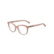 Love Moschino Beige Acetat Damglasögon Beige, Dam