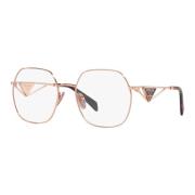 Prada Roséguld Glasögonbågar Pink, Unisex