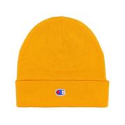 Champion Reverse Weave Beanie Yellow, Herr