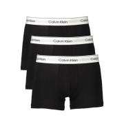 Calvin Klein Svart Bomullsunderkläder Black, Herr