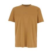 Givenchy Beige Crewneck T-shirt med 4G-logga Beige, Herr