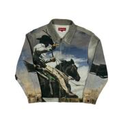 Supreme 2017 Cowboy Denim Jacka Multicolor, Herr