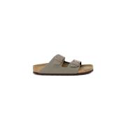 Birkenstock Grå TwoStrap Sandal för Män Gray, Herr