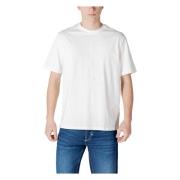 Antony Morato Klassisk Bomull T-shirt för Män White, Herr