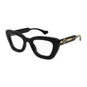 Gucci Acetatsolglasögon Black, Dam