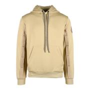 Bikkembergs Nylon Bomull Blandning Stilfull Topp Beige, Herr