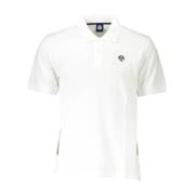 North Sails Vit Polo Skjorta Klassisk Design White, Herr