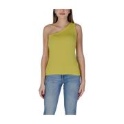 b.young Gul Ribbad Tanktop Yellow, Dam