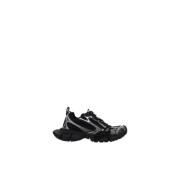 Balenciaga Reflekterande Chunky Sole Low Top Sneakers Black, Dam