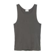 Saint Laurent Cut &amp; Sew Top Gray, Herr