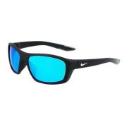 Nike Matt Svart Polariserade Solglasögon Black, Unisex