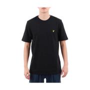 Lyle & Scott Klassisk Crew T-shirt Black, Herr