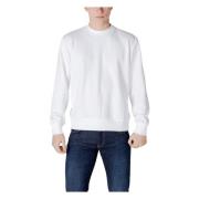 Colmar Vit Långärmad Slip-On Sweatshirt White, Herr