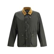 Barbour Stilren Olivgrön Bedale Jacka Green, Herr