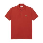 Lacoste Klassisk L12.12 Polo Brun-S Brown, Herr